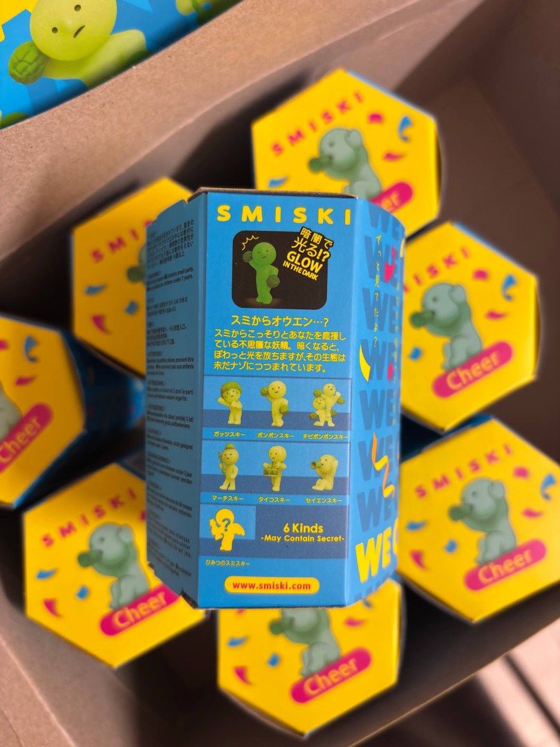 Bundle Smiski Cheer Series Blind Box - New (Category: Designer & Blind Box Toys) located in Singapore. Submitted by calmstone.ff54fd (Listing ID 1429779707, Image 3). Description: Bundle of 8 - $80 Bundle of 4 -$48 .