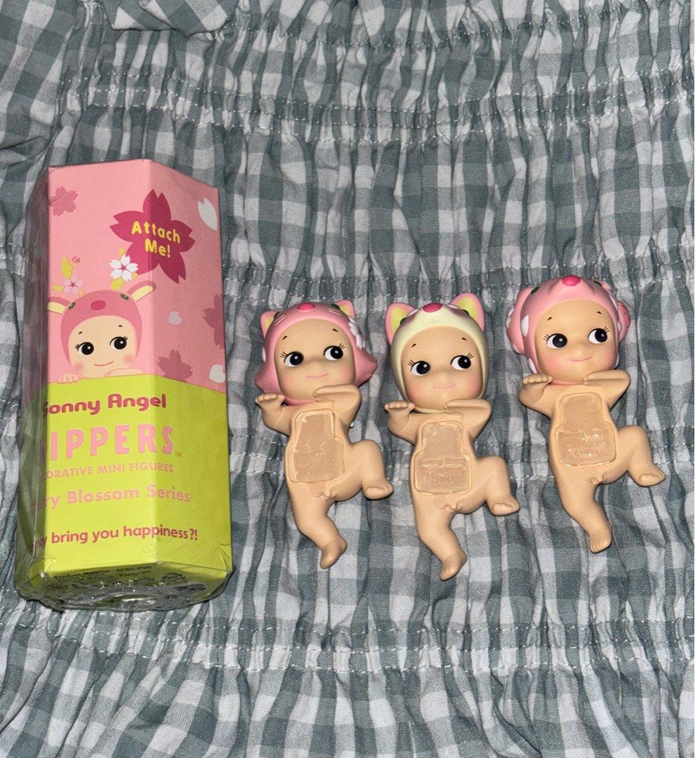 Sonny Angel Cherry Blossom Series (Category: Designer & Blind Box Toys) located in Manila. Submitted by sonny.bb (Listing ID 1429797493, Image 1). Description: Cherry blossom hipper Fresh pull 650 each Dalmatian available.