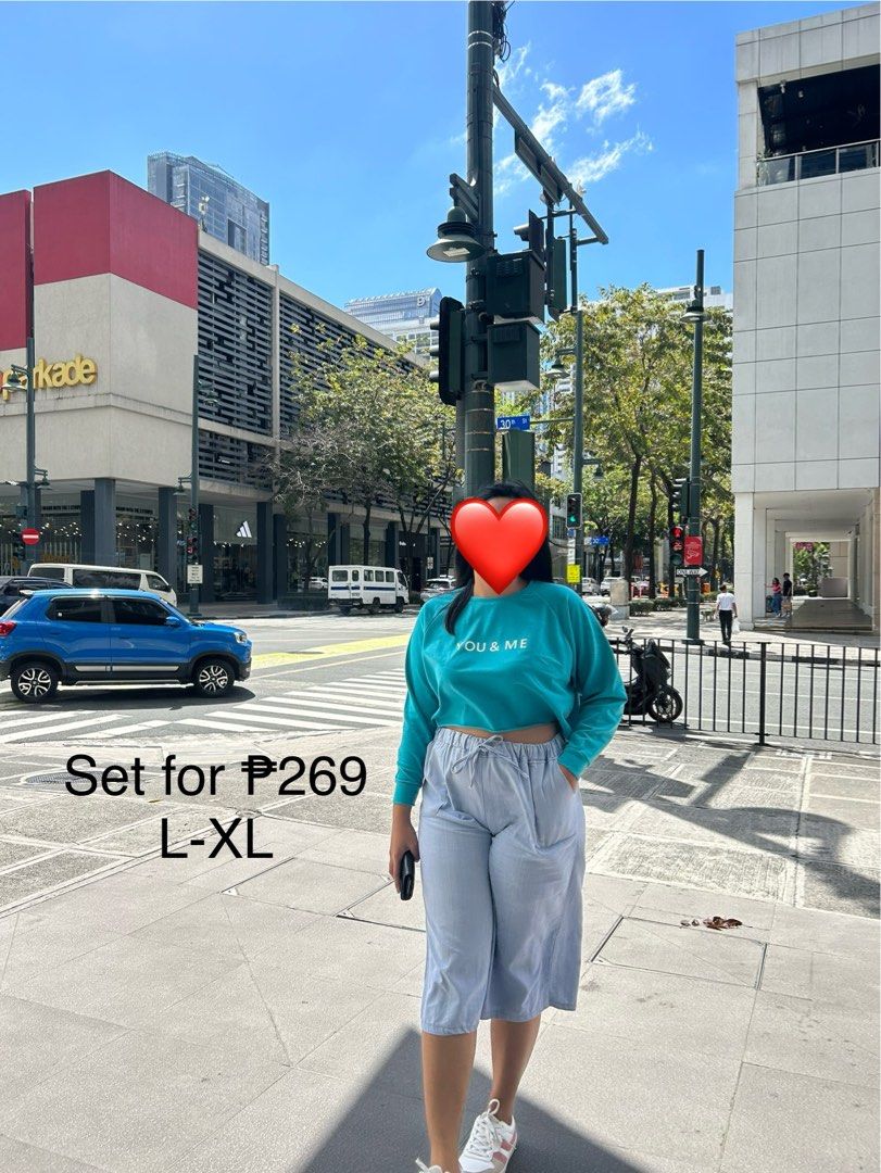 Teal Top and Culottes Set (Category: Sets or Coordinates) located in Pasay City. Submitted by volatile.waters (Listing ID 1429833894, Image 1). Description: .