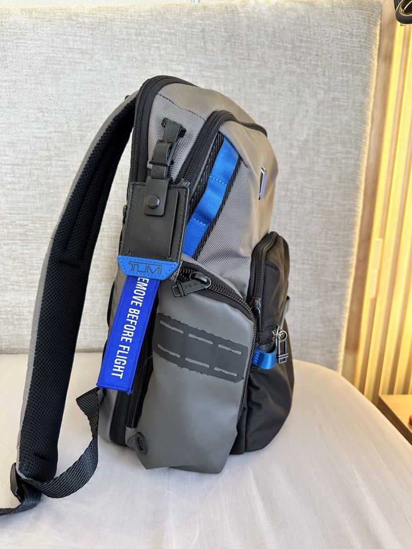 Tumi Navigation Backpack (Category: Backpacks) located in Mandaue City. Submitted by jimboy1966 (Listing ID 1429839126, Image 3). Description: Alpha Bravo Navigation Backpack with free blank monogram patch. My personal mint office bag. Bought in Jp. .
