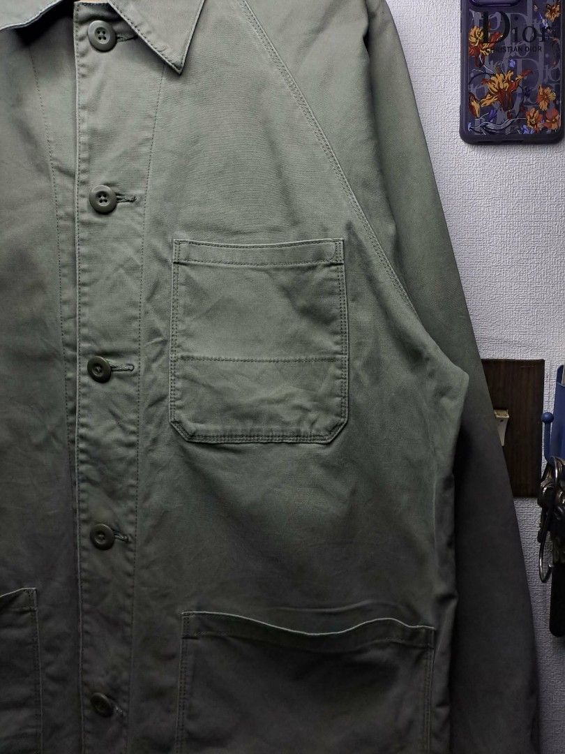Uniqlo Men's Work Jacket, Men's Fashion, Coats, Jackets and Outerwear ...