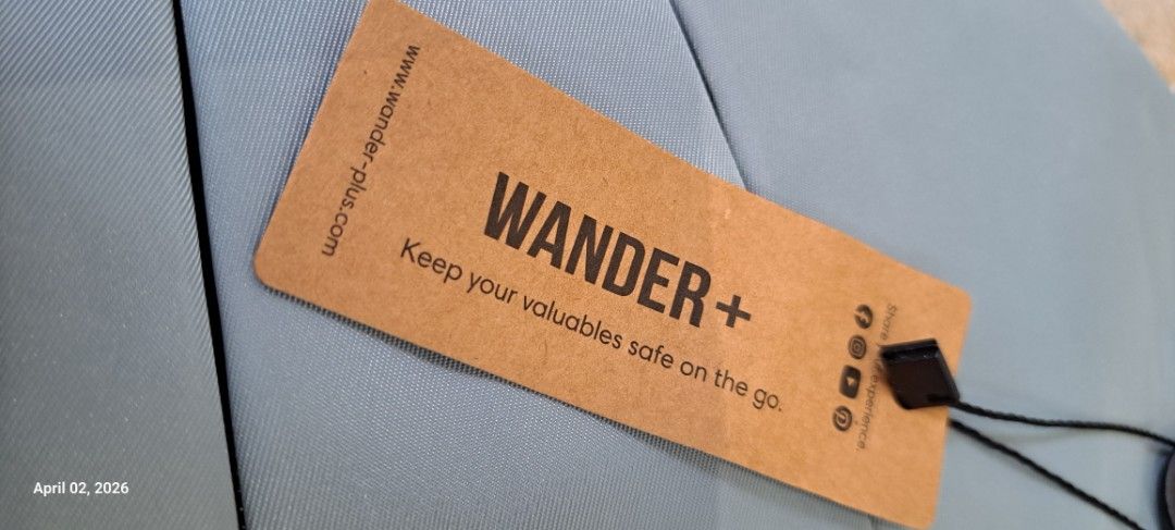WANDER+ Anti Theft Sling Bag - Light Blue (Category: Sling Bags) located in Caloocan City. Submitted by fifthfloorfinds (Listing ID 1429742931, Image 3). Description: Waist Belt Waist Pack: Quickly and easily adjusts to the desired length to comfortably around your waist Travel Waist Pack: Designed for storing your cell phone and other essential small items while traveling, exercising, biking or going to the amusement , leaving your hands free wh