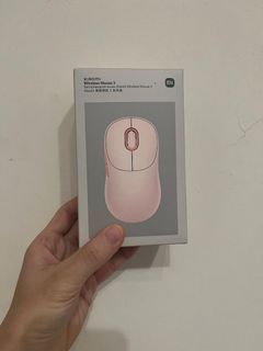 Xiaomi Wireless Mouse 3 (Pink, Brand New) Available