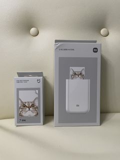 Xiaomi Pocket Photo Printer with 50 Sheets of Photo Paper