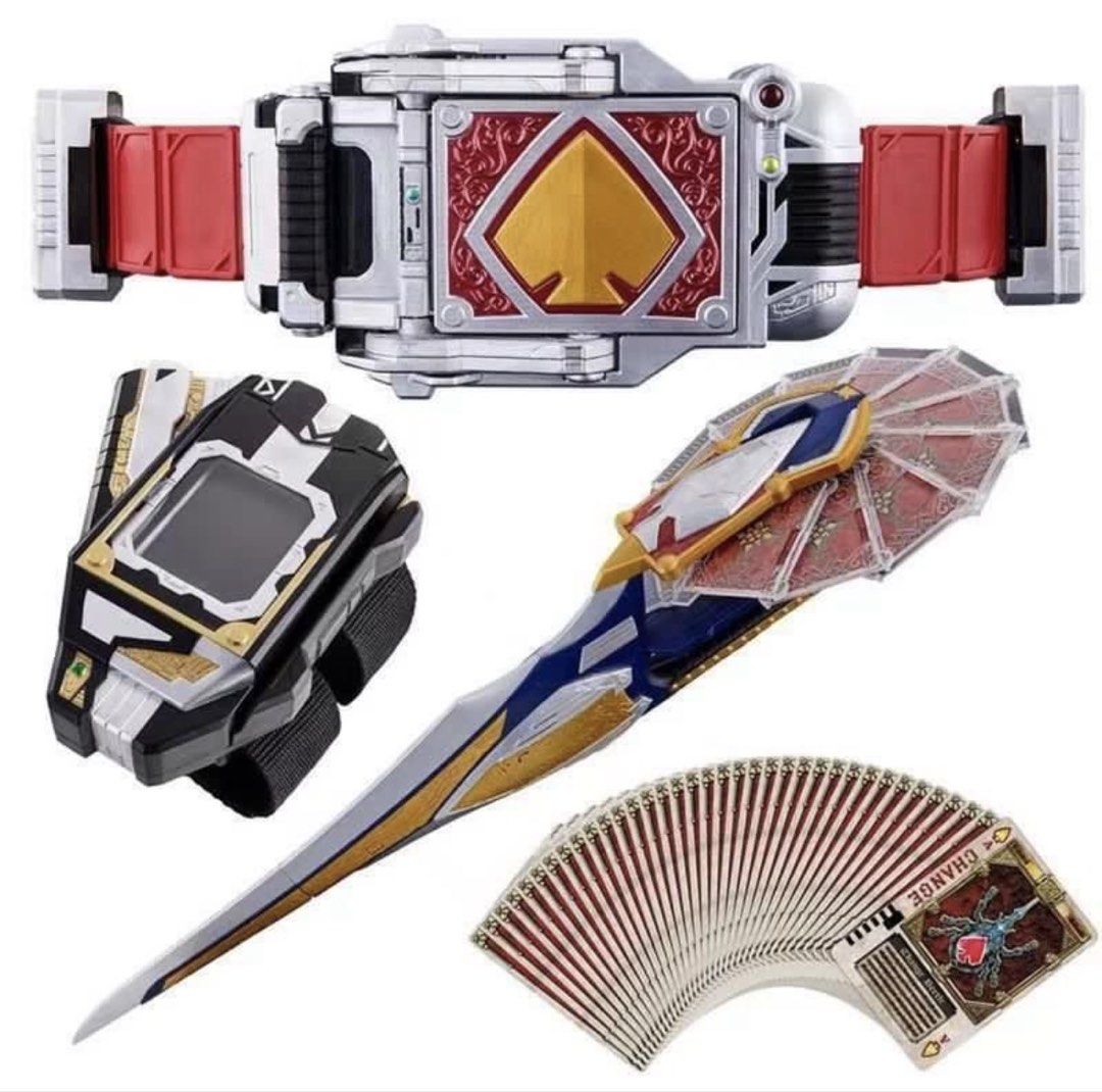 割愛 Bandai CSM 劍 blade 帝王腰帶 & 醒劍 幪面超人 腰帶 kamen rider blade kuuga Agito ...