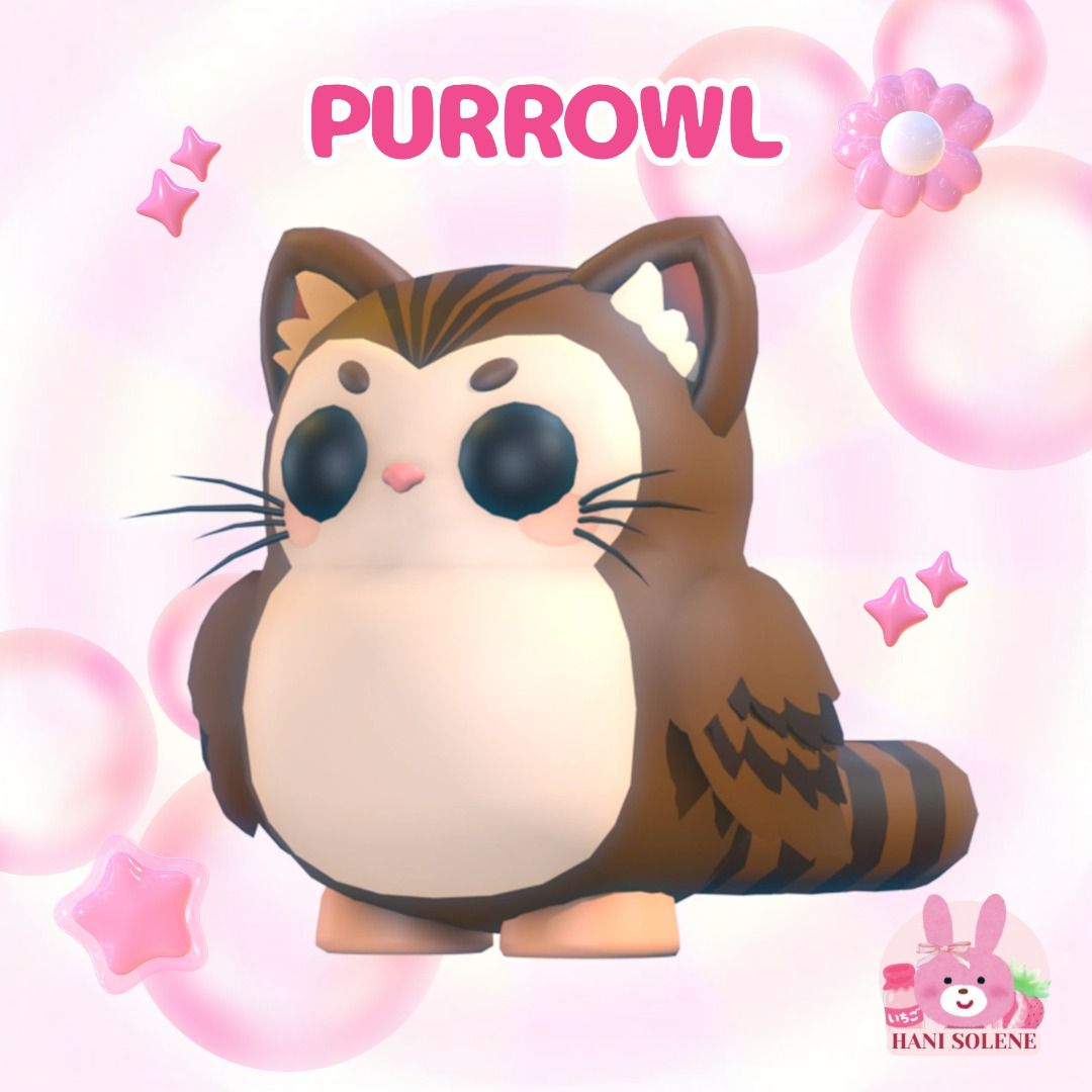 ADOPT ME - PURROWL (Category: In-Game Products) located in Manila. Submitted by hani.berry (Listing ID 1433241599, Image 1). Description: MOP: Gcash PAYMENT FIRST!! 📌 Important Reminders: 1. All transactions will be recorded as proof. 2. Let's prevent sending links of private server. 3. 🚫 Spamming messages won’t be entertained. 4. After receiving your item, please consider leaving a positive review. It truly helps me grow! 🌷 ✨ 📬 For any quest