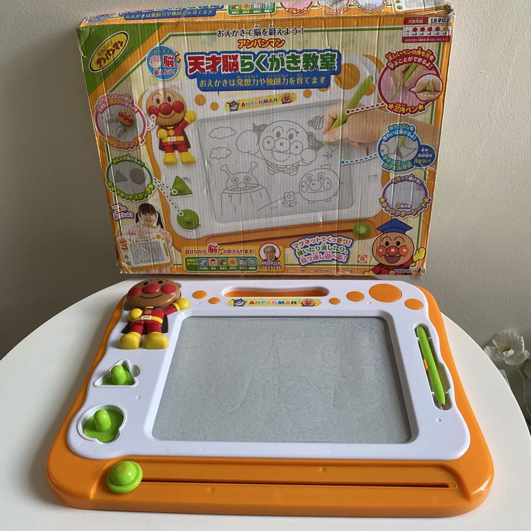 Anpanman Magnetic Writing Board Preloved (Category: Stationery & School Supplies) located in San Pedro. Submitted by jellybean.co (Listing ID 1433303259, Image 2). Description: .