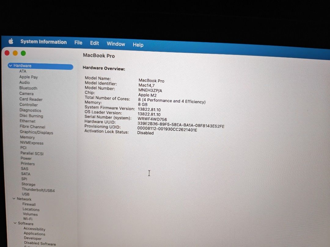 Apple MacBook Pro M2 13-inch491426164088524801