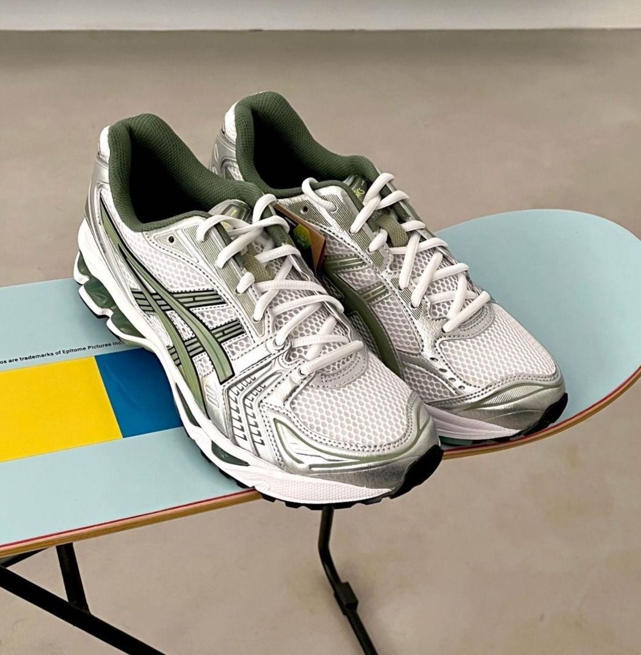 Asics Gel-Kayano 14 's Silver Green (Category: Sneakers) located in Singapore. Submitted by shnexz1521 (Listing ID 1433208360, Image 2). Description: JUST DROPPED 💧 Asics Asics Gel-Kayano 14 's Silver Green • New • Free ship • Pay on delivery • 3-day confirm Order via Chat 💬.