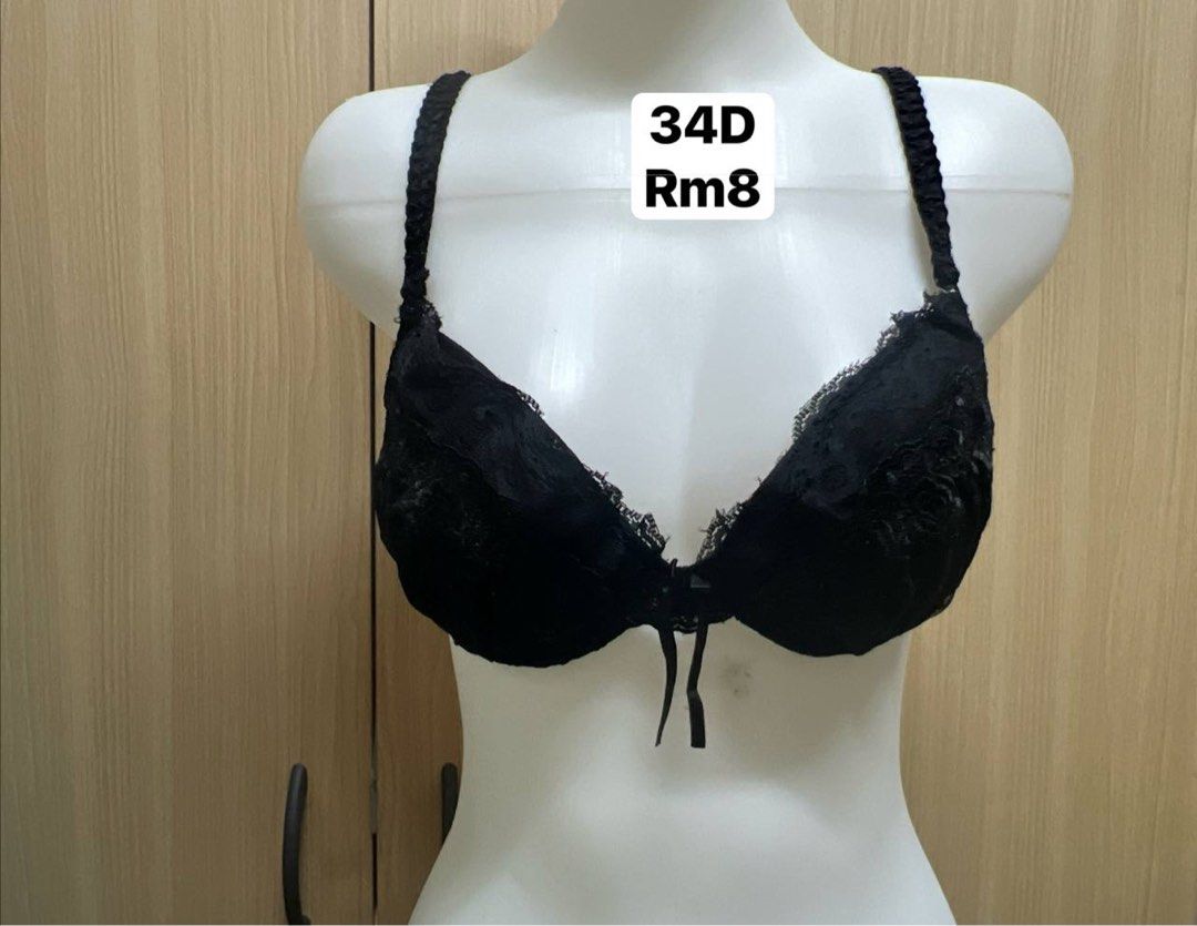 Assorted 34D/E (Category: New Undergarments & Loungewear) located in Kuala Lumpur. Submitted by bels888 (Listing ID 1432233166, Image 3). Description: - Assorted bras. - Sizes: 34D/E. - Various styles and colors. - DM for more info..