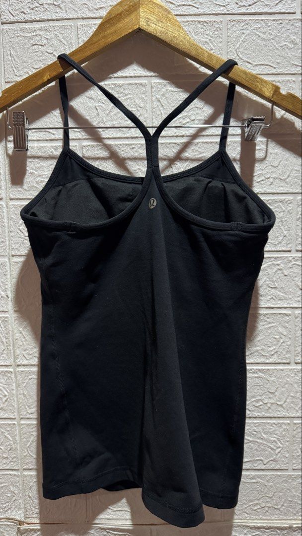 Auth. Lululemon Black Padded Tank_size 6_Euc (Category: Activewear) located in Marikina City. Submitted by gingeys_treasuretrove (Listing ID 1433386583, Image 3). Description: Auth. Lululemon Black Padded Tank_ size dot 6_Euc still in good condition No flaws Tags removed #carousave2026.