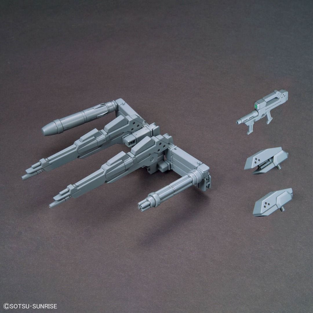 Bandai Gundam 1/144 Option Parts Set Gunpla 07 (Powered Arms Powerder) (Category: Gundam Model Kits) located in Singapore. Submitted by suntrailerhobby (Listing ID 1433293403, Image 3). Description: The Option Parts Set Gunpla 07 (Powered Arms Powereder) is a versatile weapon and accessory set released in July 2024 by Bandai Spirits. This 1/144 scale kit is a repackaged and updated version of a previous accessory set, specifically designed to be 