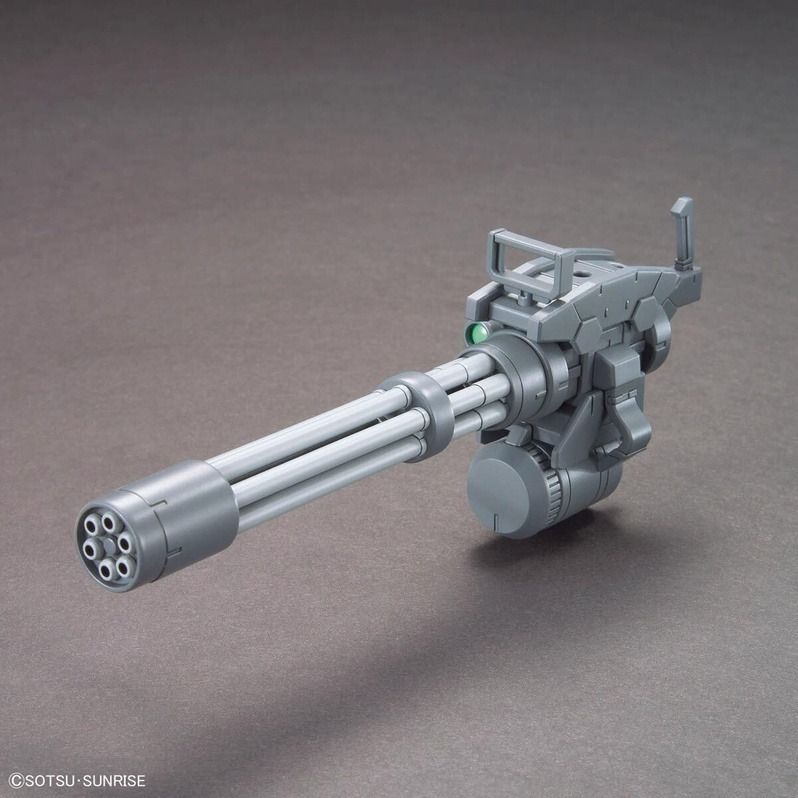 Bandai Gundam 1/144 Option Parts Set Gunpla 09 (Giant Gatling) (Category: Gundam Model Kits) located in Singapore. Submitted by suntrailerhobby (Listing ID 1433296114, Image 3). Description: The Option Parts Set Gunpla 09 (Giant Gatling) is a highly customizable weapon accessory kit released by Bandai Spirits in July 2024. This set is a repackaged version of the popular HGBC Giant Gatling from the Gundam Build Fighters Try series. Key Features & 