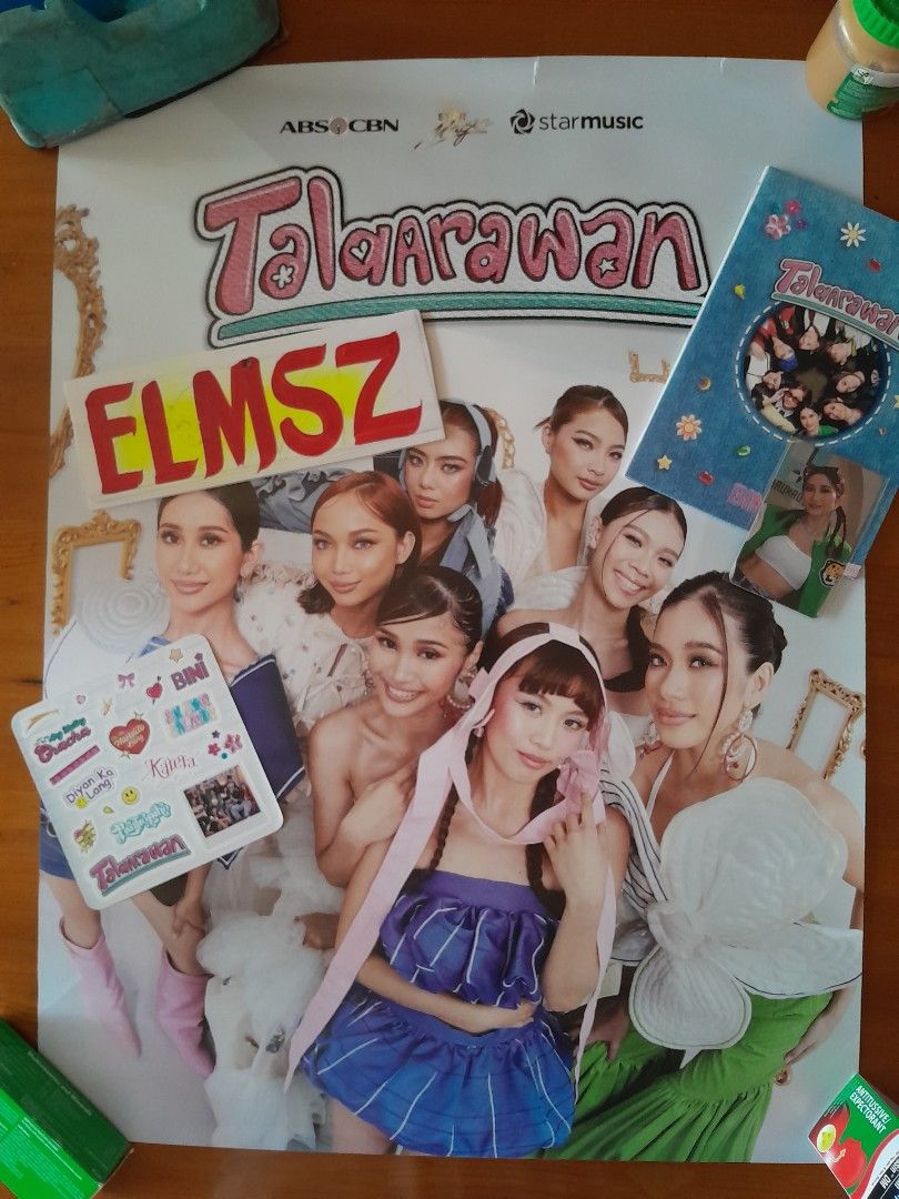 Bini Talaarawan CD and Poster (Category: CDs & DVDs) located in Muntinlupa City. Submitted by elmsz (Listing ID 1433242659, Image 1). Description: BINI Talaarawan cd with poster! CD may kasamang photocard and stickers. Pls check pics -poster may maliit na punit. Slipcase ang CD- may konting hairline, playtested naman no skips. Alabang Lalamove pick up. Gcash..