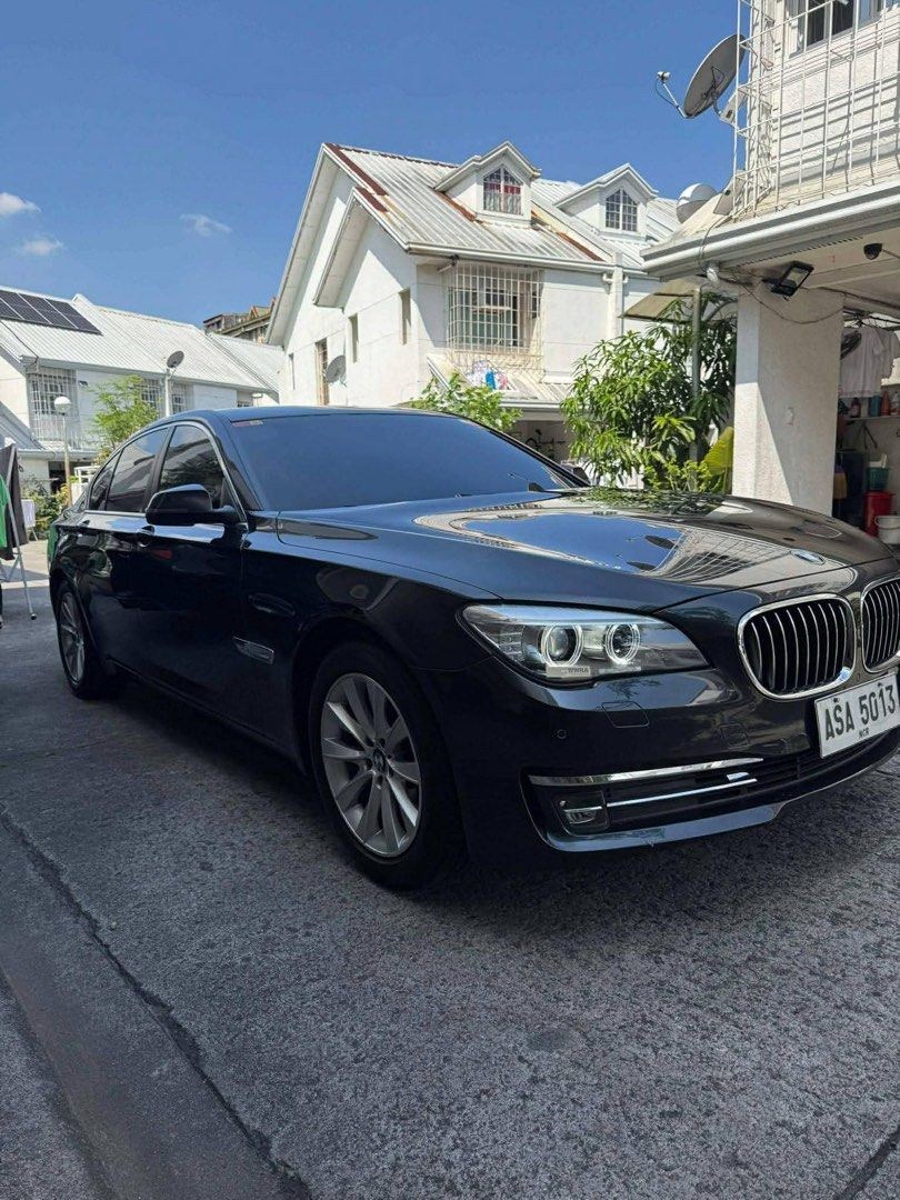 BMW 730D A/T Auto (Category: Used Cars) located in Manila. Submitted by quality_cars (Listing ID 1433382652, Image 2). Description: FOR SALE‼️ 2014 BMW 730D DIESEL OPEN FOR FINANCING ‼️ MATIC / DIESEL MILEAGE 20TKM PRICE - 1,395,000 DETAILS 🍒 PUSH START ALMOST BRAND NEW COMPLETE PAPERS FRESH IN AND OUT Backup Camera Backup Sensor 📍Tandang Sora Quezon City ‼️.