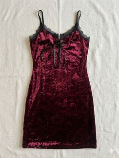 burgundy mini dress revolve Perfect Stranger Hallie Strapless Maxi Dress Burgundy – Universal Store
