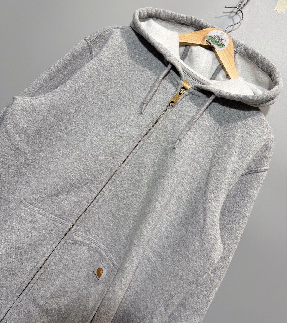 Carhartt fullzip hoodie (Category: Activewear) located in Cebu City. Submitted by bestpicked (Listing ID 1433301533, Image 2). Description: Authentic Excellent condition Size Medium on tag Width 23 Length 29 No issue Location-Cebu City.