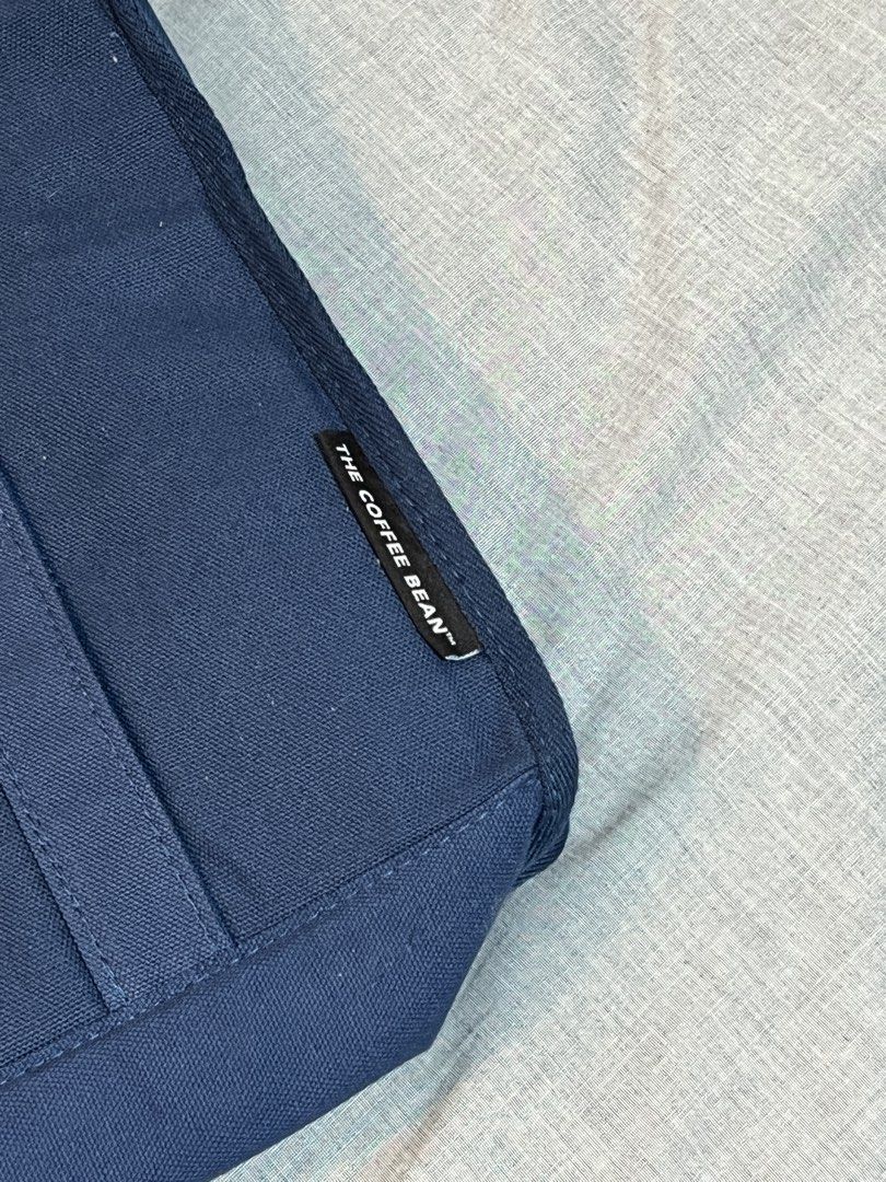 CBTL Everywhere Tote (Category: Cross-body Bags) located in Quezon City. Submitted by namasteing (Listing ID 1433290489, Image 2). Description: 💌 20 stamps from CBTL before redeeming this item - obvs selling much cheaper than the amount spent to get this 🥲 💌 available colors: blue (opened) & army green (unopened w/ tags).