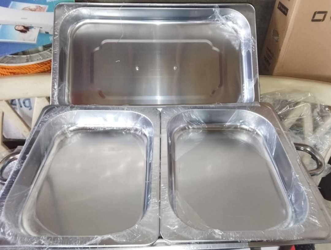 Chafing dish 12L double pan (Category: Food Organization & Storage) located in Manila. Submitted by yzlshop (Listing ID 1433208898, Image 3). Description: .