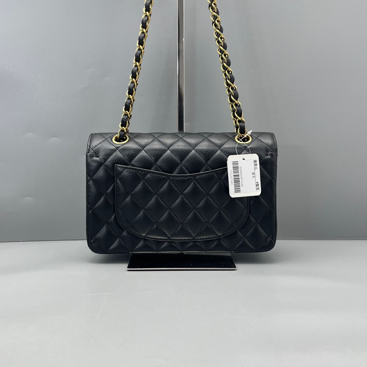 Chanel Small Classic Flap in Black Caviar GHW, Luxury, Bags & Wallets ...