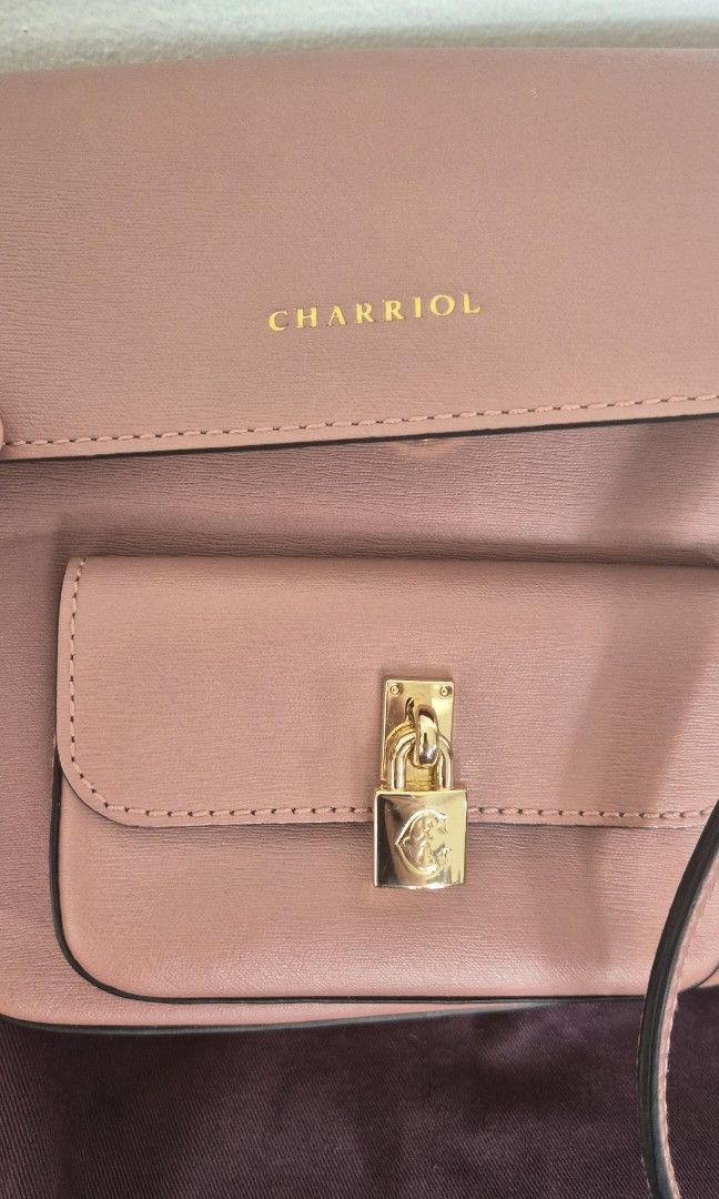 Charriol handbag (Category: Luxury Bags & Wallets) located in Manila. Submitted by 0824mc (Listing ID 1433268797, Image 2). Description: Authentic Charriol handbag. Just a minor scratch on the lock.