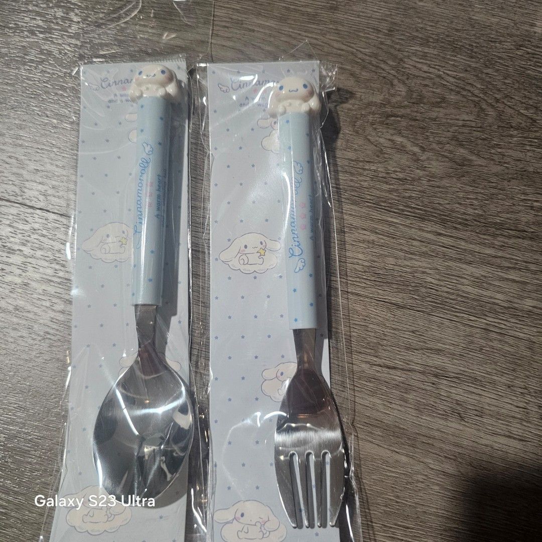 Cinnamoroll Cutlery Set - Fork and Spoon460899574760099840