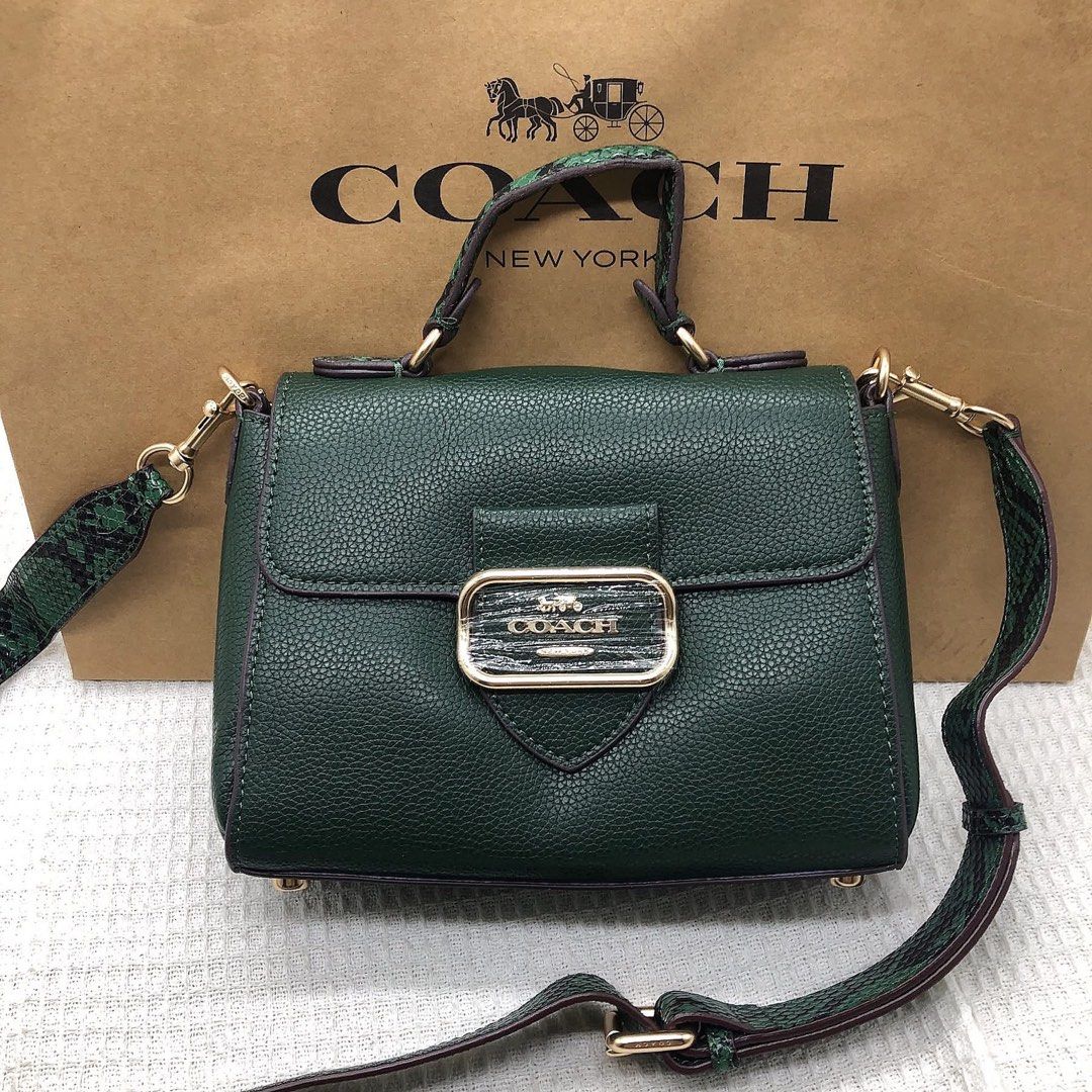 COACH MORGAN TOP HANDLE BAG (Category: Luxury Bags & Wallets) located in Bacoor. Submitted by faith.hope.love28 (Listing ID 1433231956, Image 1). Description: .