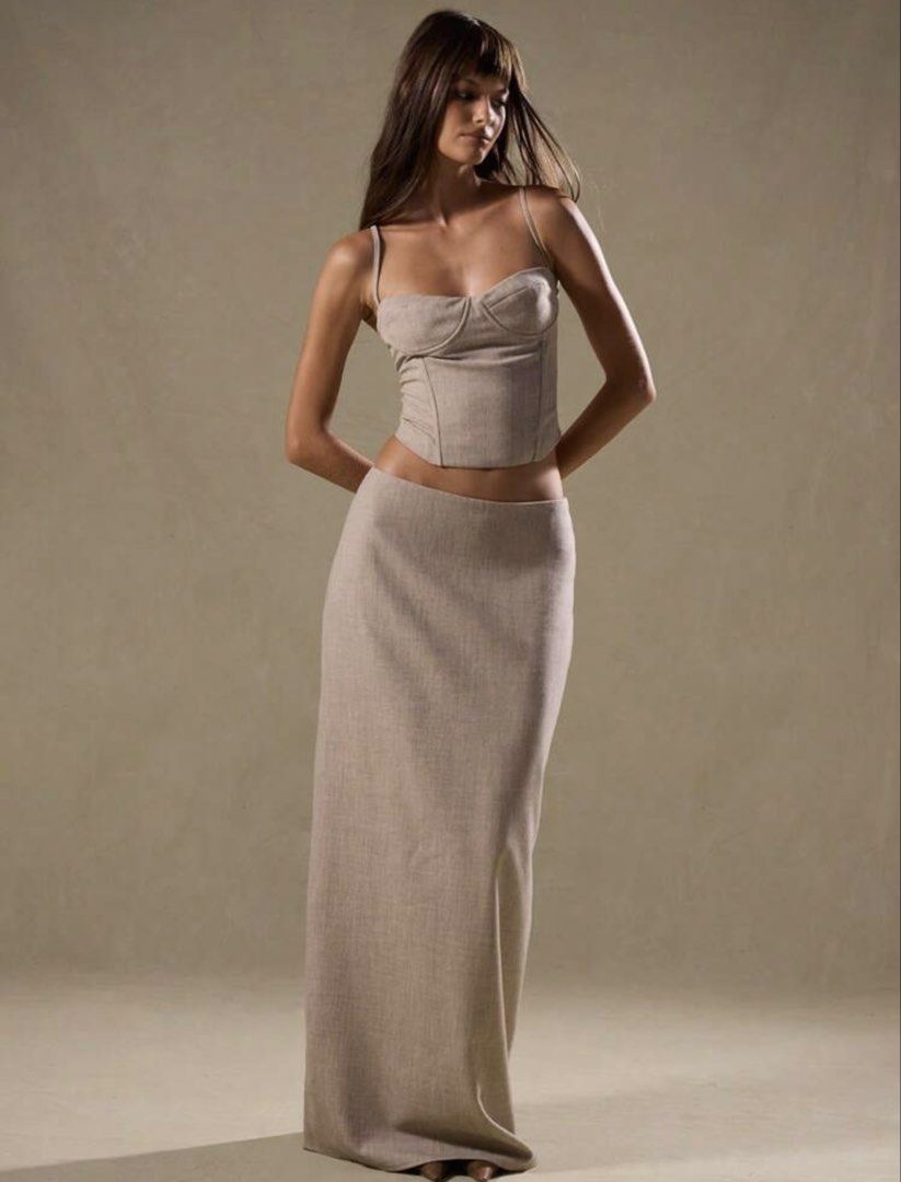 corset & skirt set (Shein MUSERA) (Category: Sets or Coordinates) located in Makati City. Submitted by ___iluvniki (Listing ID 1433319686, Image 1). Description: used once only !! very nice in person !!.