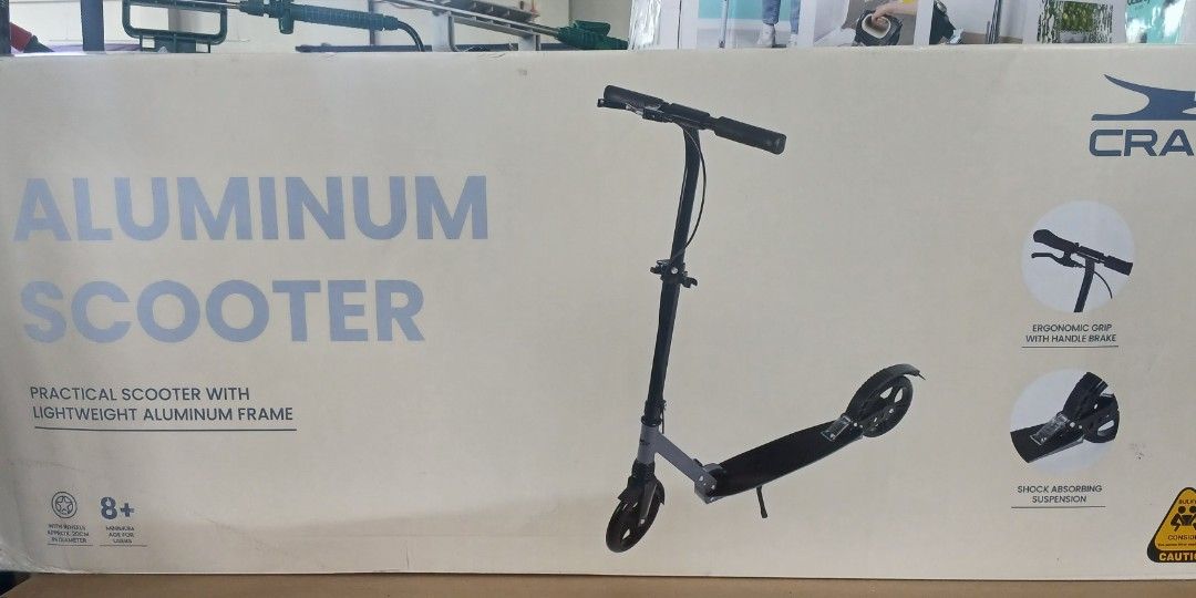 Crane Aluminum Scooter (Category: Skates, Rollerblades & Scooters) located in Manila. Submitted by sc_arvin (Listing ID 1433243277, Image 1). Description: .