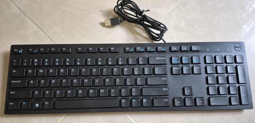 Dell Wired Keyboard with mouse  - Model KB216461416259671838721