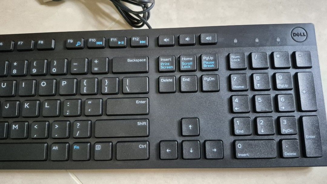 Dell Wired Keyboard with mouse  - Model KB216461416259671838724
