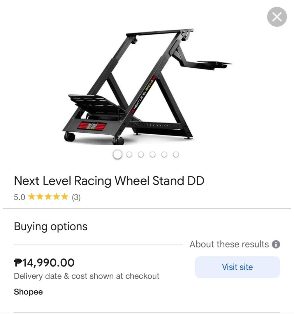 DRIVING SIMULATOR SET FOR SALE (Category: Controllers) located in Dipolog. Submitted by curateddeep (Listing ID 1433221146, Image 3). Description: FOR SALE!! THRUSTMASTER T300RS GT RACING WHEEL - For game simulation, racing simulators, etc. - Good for those who want to try sim-racing or for those who want to let their kids experience fun. - 2 Months Old (Used, binalik din naman sa box after) - Brand new condition - Compatible with many games, con