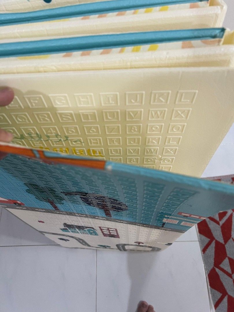 Foldable Play Mat - Road and Alphabet Design, Babies & Kids, Infant ...