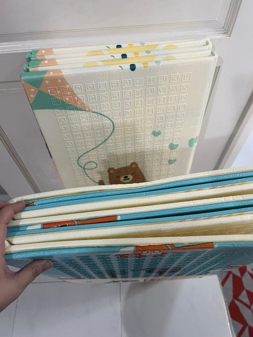 Foldable Play Mat - Road and Alphabet Design, Babies & Kids, Infant ...