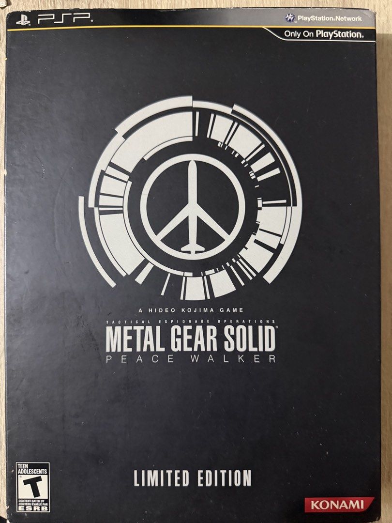 FS:Metal Gear Solid: Peace Walker PSP Limited Edition R1 (Category: PlayStation) located in Mandaluyong City. Submitted by evilchapel (Listing ID 1433337367, Image 1). Description: FS: Metal Gear Solid Peace Walker PSP Limited Edition (Complete) Payment: BDO, GCash, Cash (on meetup) Meetups: Starmall Edsa, Shangri La.