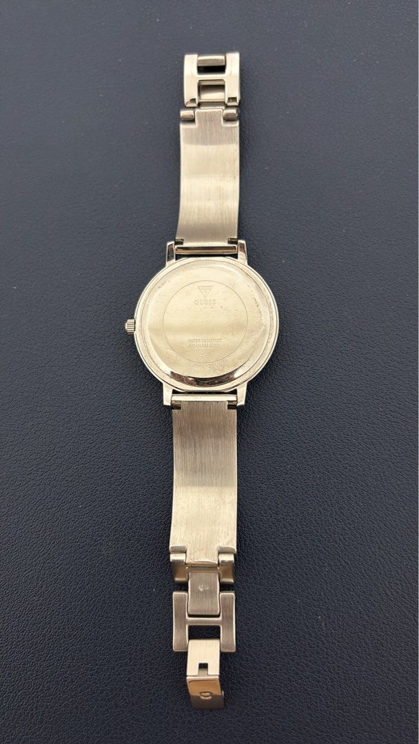 GUESS ladies watch with crystals (Category: Women's Watches) located in Pasig City. Submitted by bmdboutique (Listing ID 1433208403, Image 3). Description: * complete crystals (but minor discoloration for some).