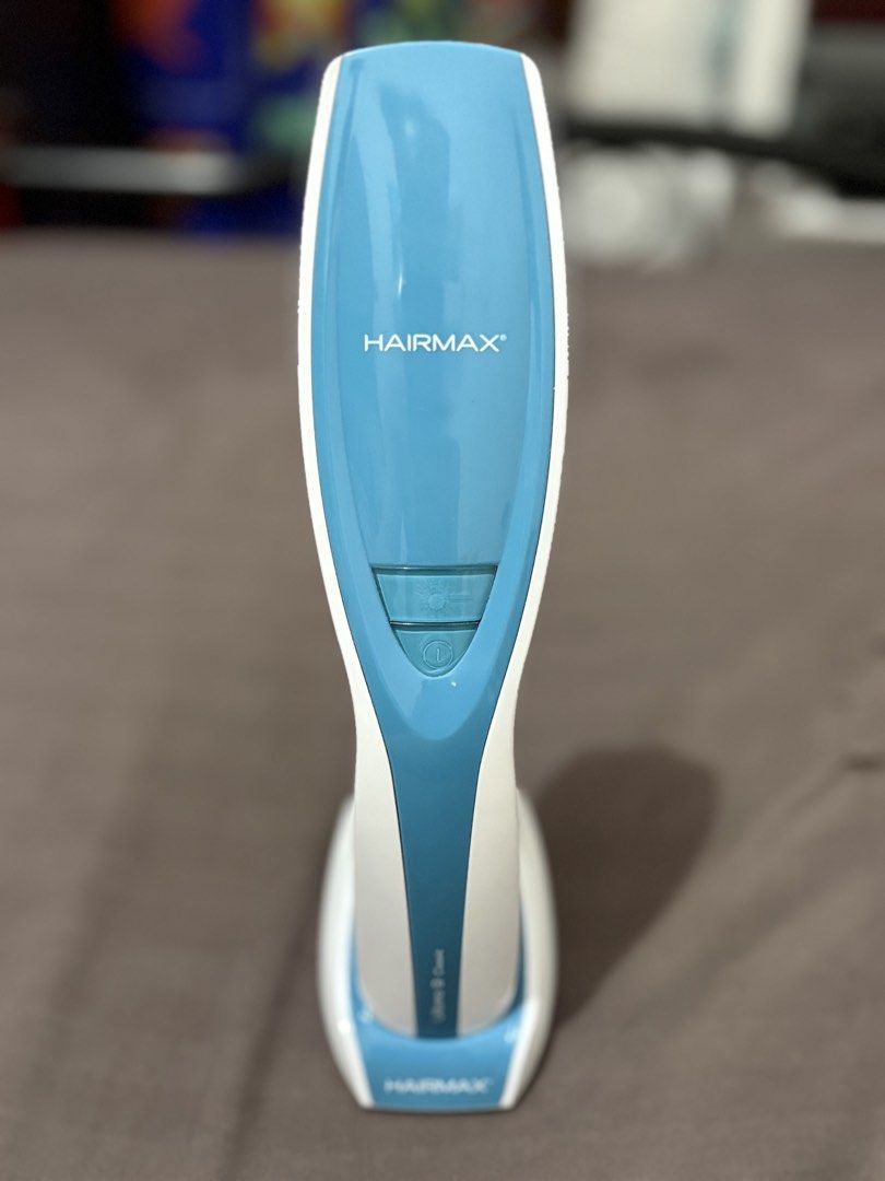 Hairmax Ultima 9 Classic LaserComb (Category: Hair) located in Cagayan de Oro. Submitted by khime2018 (Listing ID 1433311461, Image 1). Description: DETAILED DESCRIPTION Treat Thinning Areas or Full Scalp Coverage This targeted laser treatment delivers nourishing laser light energy directly to your hair follicles to reverse the thinning process and regrow your hair. Use the Ultima Classic LaserComb to target thinning areas or for full scalp cover