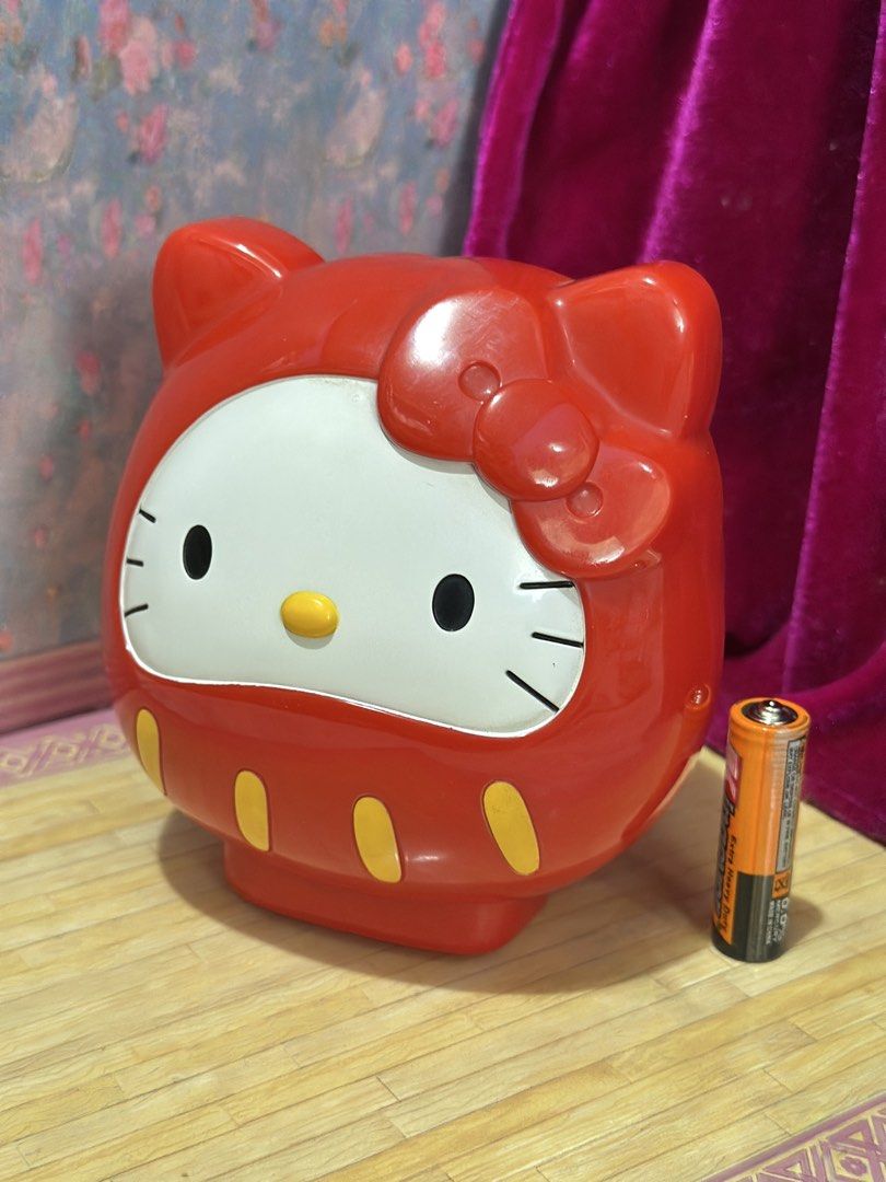 Hello Kitty Daruma Storage Box (Category: Storage Boxes & Baskets) located in General Santos City (Dadiangas). Submitted by toysville888 (Listing ID 1433323244, Image 3). Description: Authentic Sanrio Kitty Daruma storage keeper box.. made of plastic material. no flaws no cracks.