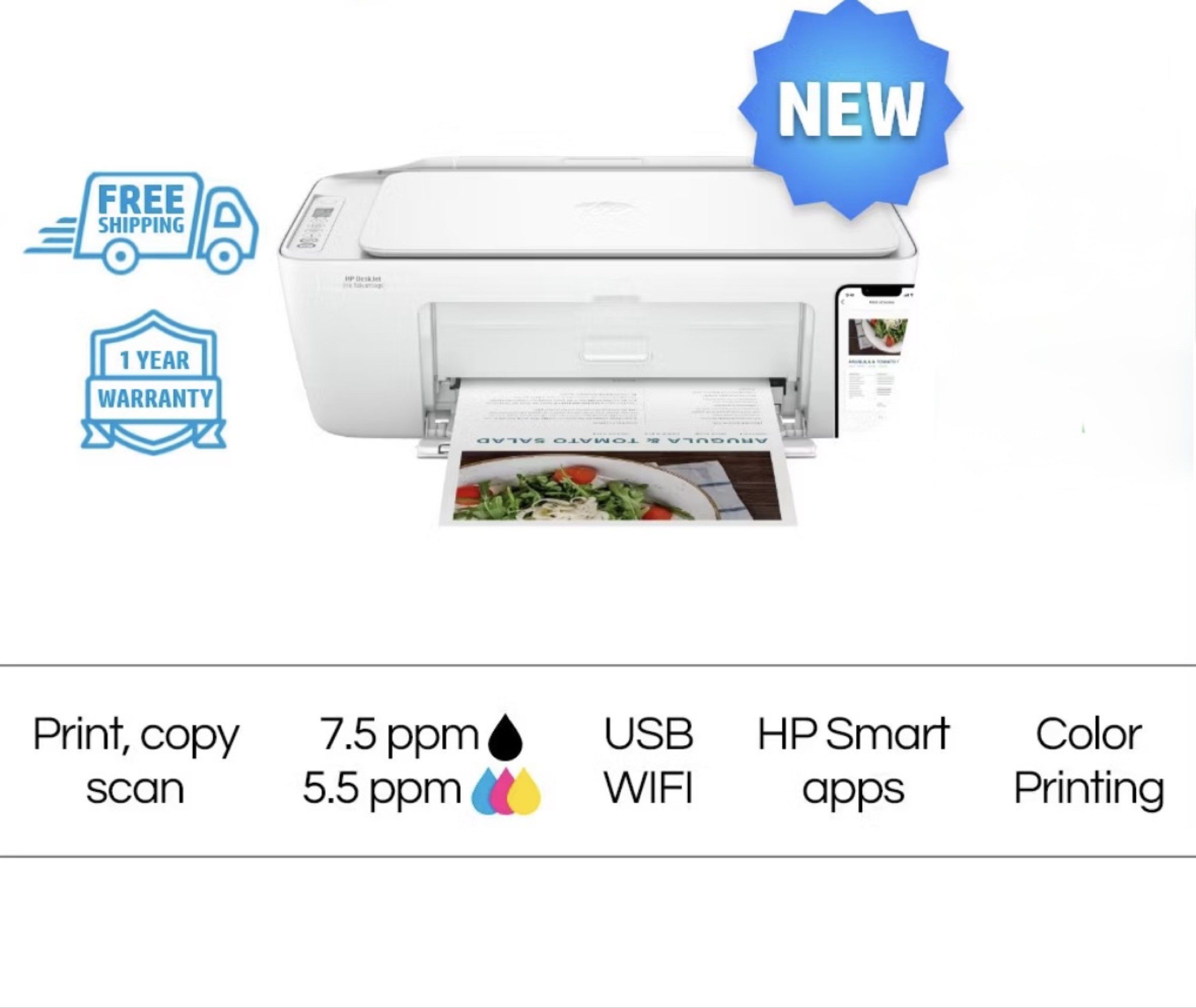 HP Inkjet 2875 Printer (Category: Printers, Scanners & Copiers) located in Las Pinas. Submitted by carou98933 (Listing ID 1433353692, Image 1). Description: 3 in 1 Printer, Scanner, Xerox WiFI Complatible.