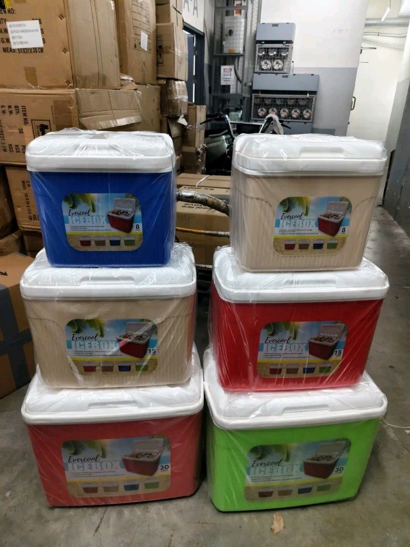 ice box camping storage (Category: Storage Boxes & Baskets) located in Manila. Submitted by asstditems (Listing ID 1433264520, Image 3). Description: 750（8L） 1100（15L) 1850（30L） same-day delivery via lalamove gcash or cod payment ncr area godbless happy shopping.