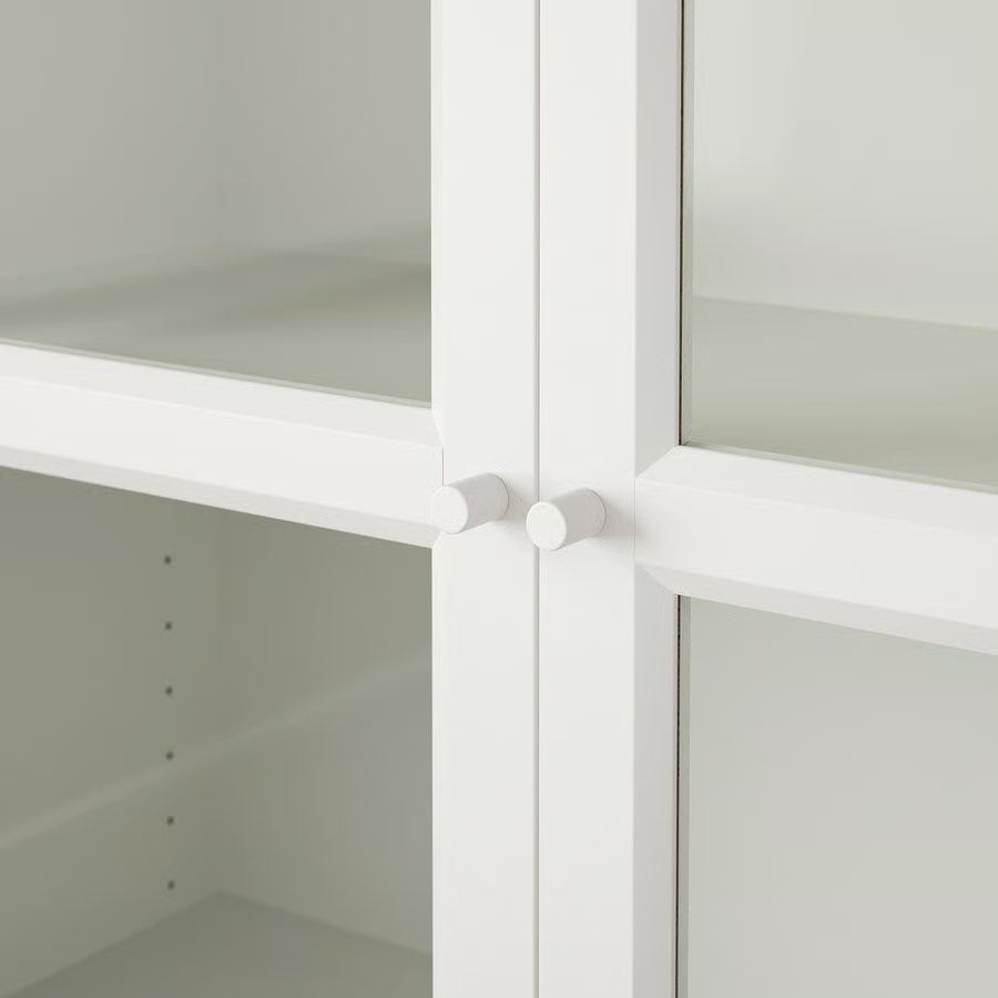 IKEA BILLY Bookcase with Glass Doors, Furniture & Home Living ...