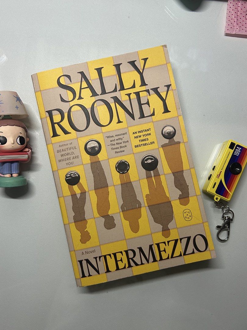 Intermezzo by Sally Rooney (Category: Storybooks) located in Lipa City. Submitted by namjooniefy (Listing ID 1433332606, Image 1). Description: got this from Fullybooked (SM Lanang) last March 2026 for P1,064.00 - Paperback edition - Features a yellow cover - Clean pages - Intact spine.
