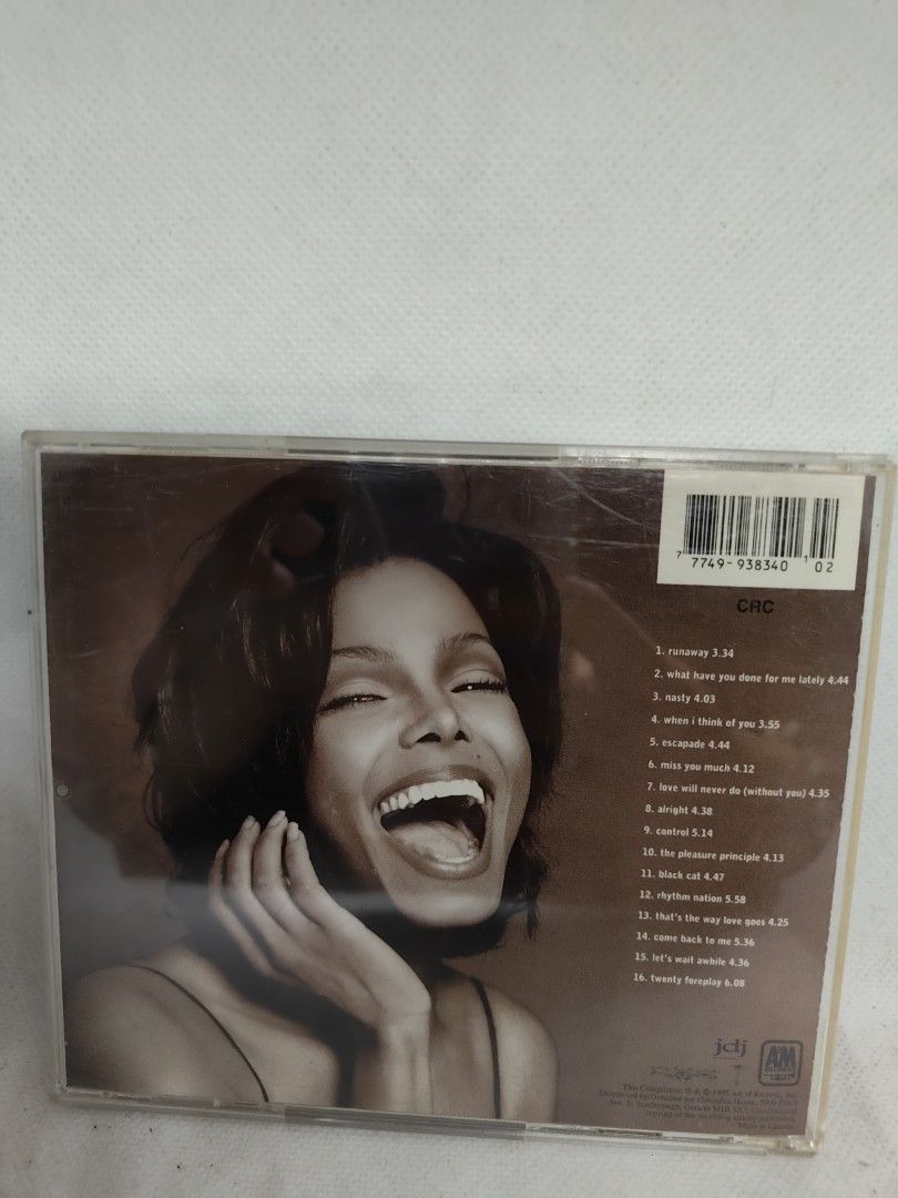 JANET JACKSON- DESIGN OF DECADE (Category: CDs & DVDs) located in Manila. Submitted by musiccdshopnew (Listing ID 1433236583, Image 2). Description: .