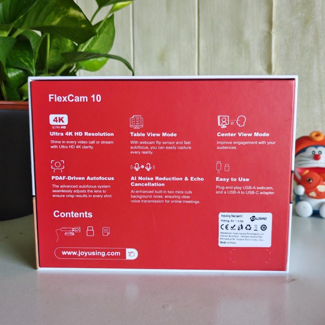 Joyusing Flexcam 10 - True 4K 30 Webcam460519040782837762