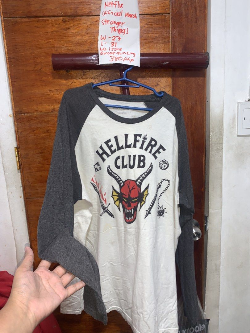Longsleeve Hellfire club (Category: Tshirts & Polo Shirts ) located in Muntinlupa City. Submitted by peneloppeban (Listing ID 1433318501, Image 2). Description: Need wash No issue.