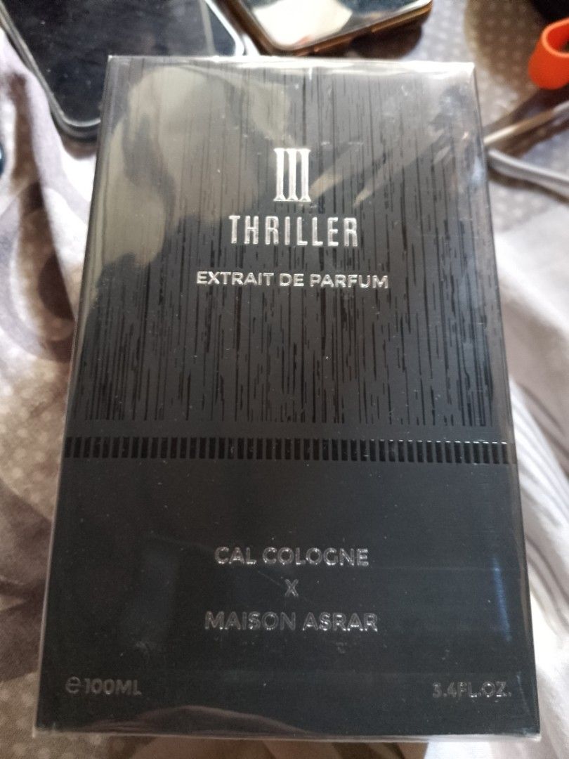 Maison Asrar Thriller III Extrait De Parfum (Category: Fragrance & Deodorants) located in Manila. Submitted by tebbys (Listing ID 1433315799, Image 1). Description: 100ml Brand New Sealed Quezon City Location.