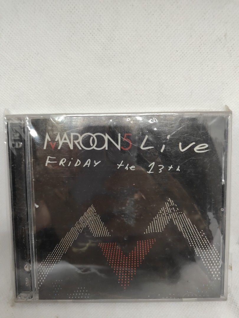MAROON 5- LIVE FRIDAY THE 13TH (CD DVD) (Category: CDs & DVDs) located in Manila. Submitted by musiccdshopnew (Listing ID 1433239545, Image 1). Description: .