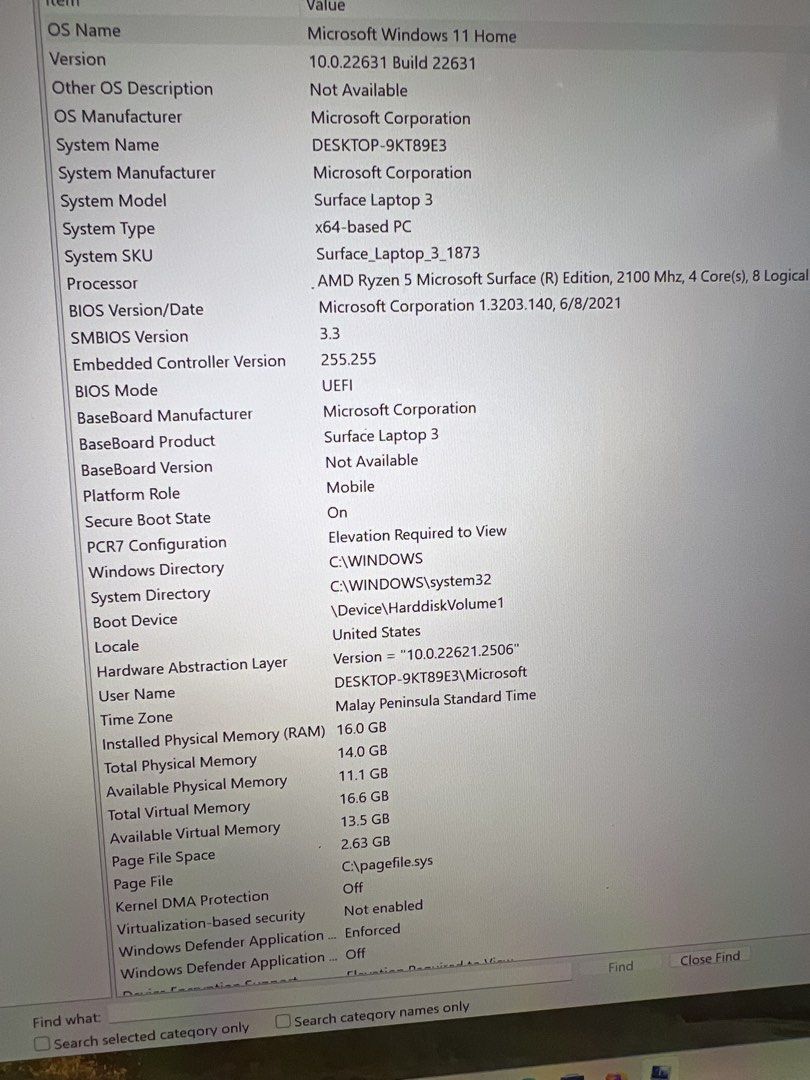 Microsoft Surface Laptop 3 - Black 15.6”446301565553879042