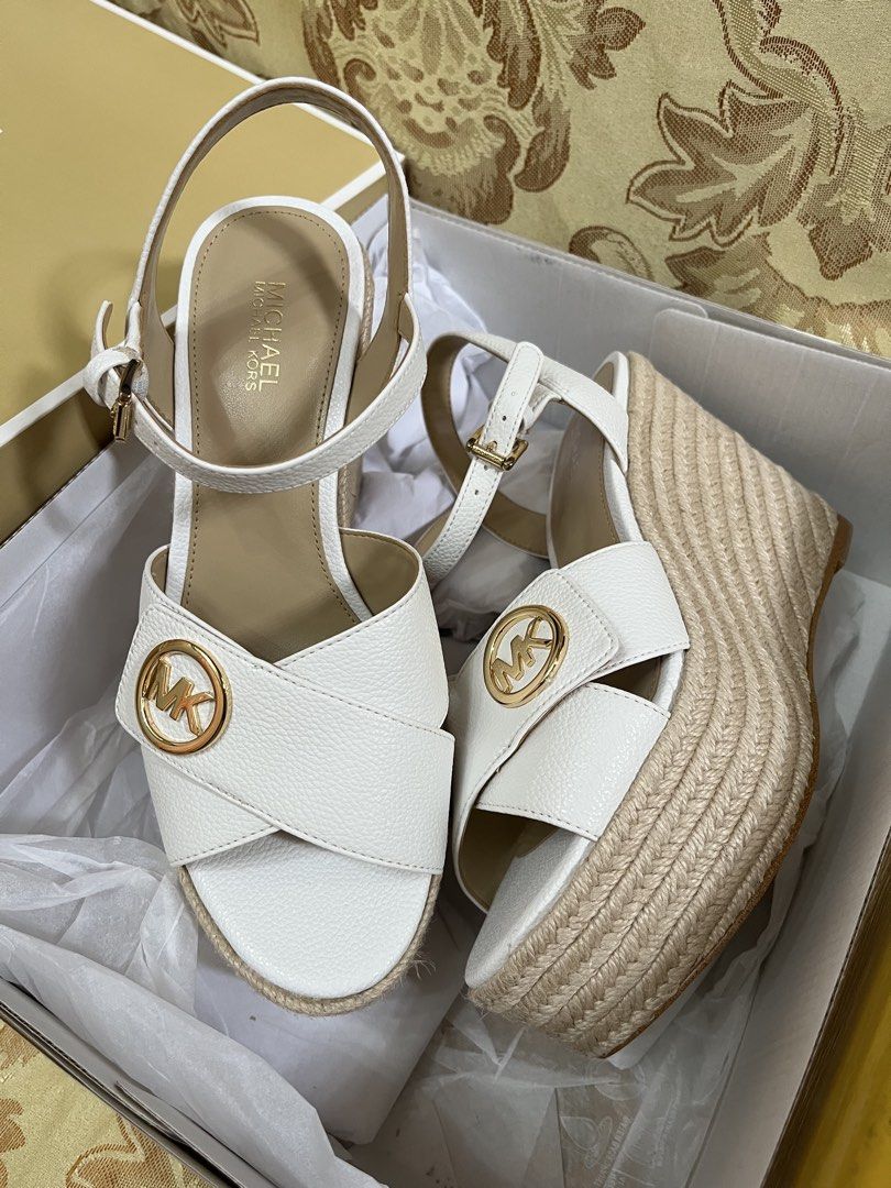 Mk Hannah Wedge Sandals (Category: Sneakers & Footwear) located in Angeles City. Submitted by sofab.clothes (Listing ID 1433323427, Image 2). Description: Original and brandnew US 6.