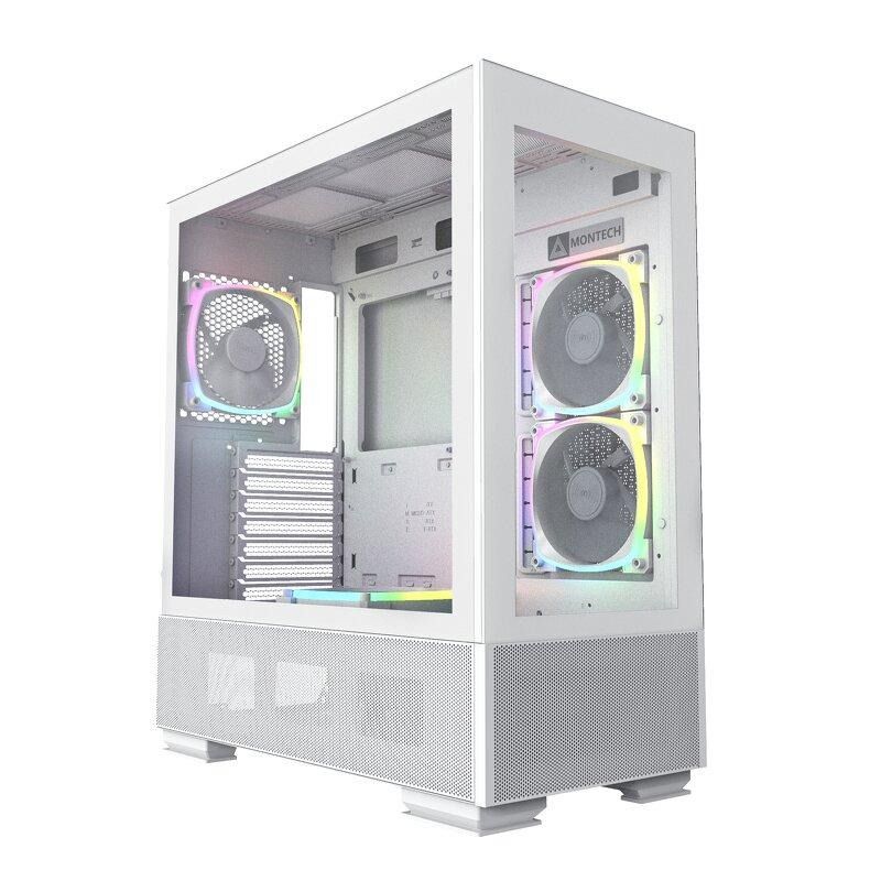 Montech Sky Two Mid Tower ATX Case ONLY (White) (Category: Computer Parts) located in Paranaque City. Submitted by carm_zzz (Listing ID 1433392101, Image 3). Description: Model: Montech Sky Two ATX Case ***CASE ONLY & PRE-INSTALLED FANS / NO COMPONENTS*** Also selling the curved monitor, check out my other listing RFS: Moving abroad Lightly used for work, light gaming. Never moved from its spot Dimensions(L*M*H): 430*215*490mm(Case) MB Support: A